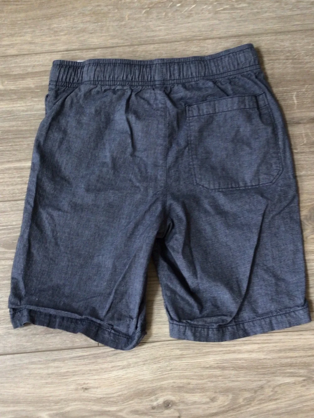 Old Navy Boys 3-Pack Drawstring Shorts in Black, Blue, and Brown